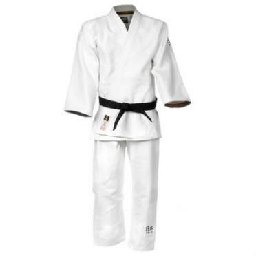 Nihon judo/jiu jitsu wedstrijd pak GI wit limited edition